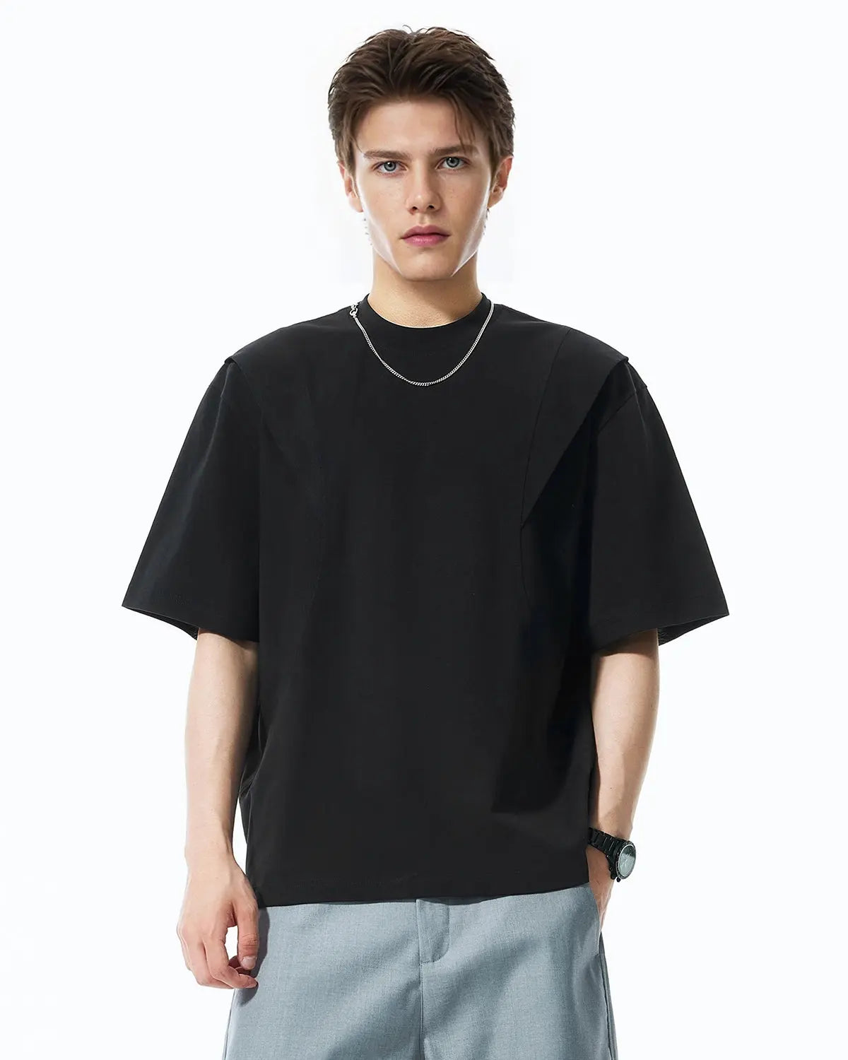 Deconstructed Oversized T-shirts | LCDEGO Streetwear