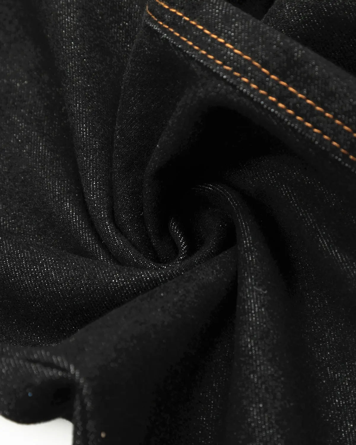 Contrast Stitch Raw Baggy Jeans | LCDEGO Streetwear