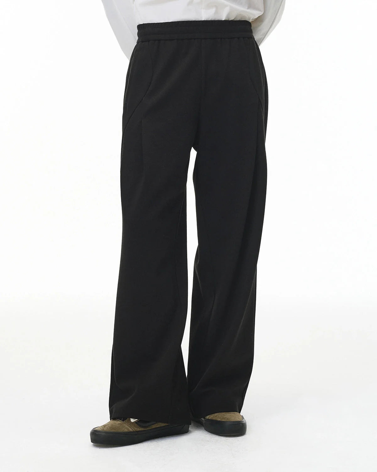 Deconstructed Wide Leg Sweatpants | LCDEGO Streetwear