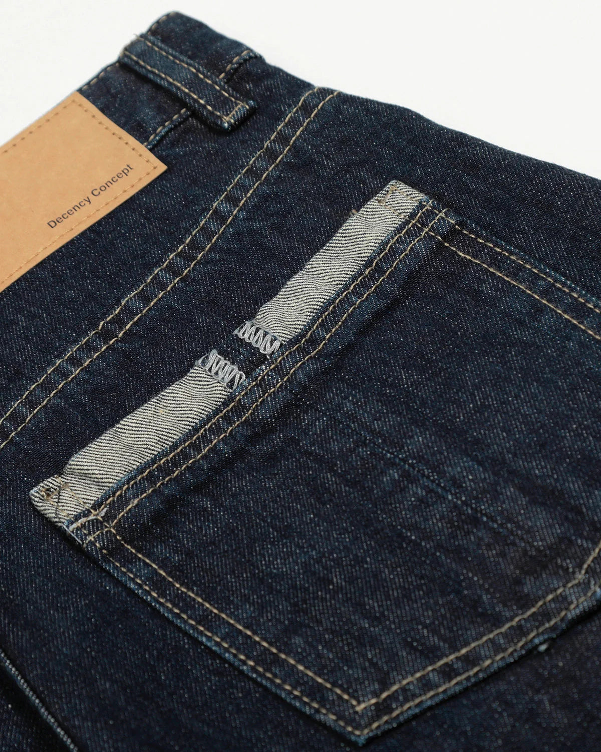 Raw Blue Deconstructed Baggy Jeans | LCDEGO Streetwear