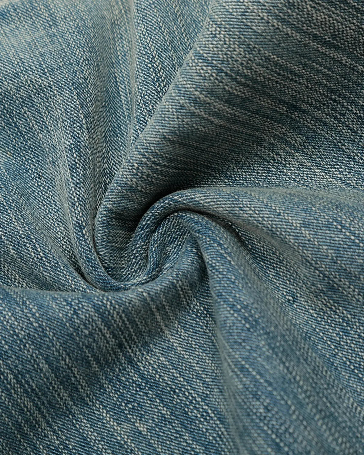 Deconstructed Bamboo Weave Baggy Jeans | LCDEGO Streetwear