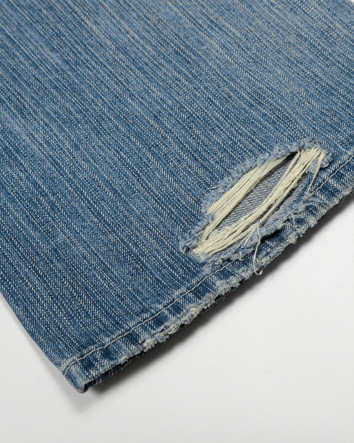 Stitching Bamboo Weave Bootcut Jeans | LCDEGO Streetwear