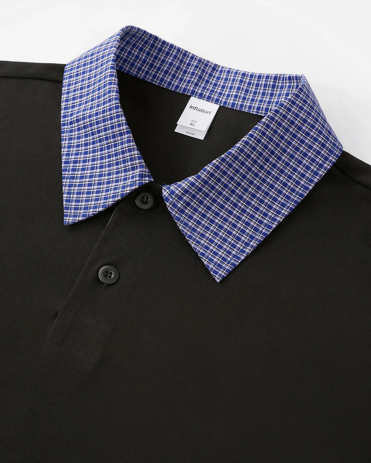 Plaid Patchwork Preppy Tees | LCDEGO Streetwear