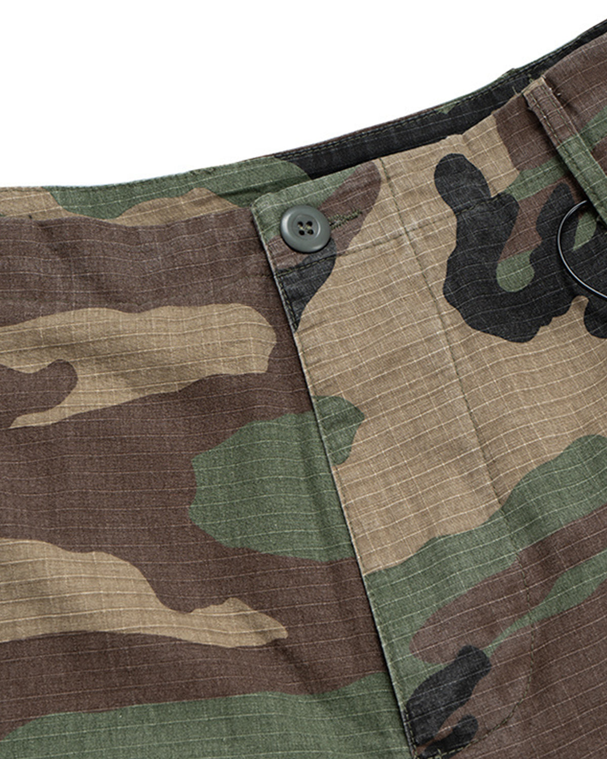 Oversized Camo Cargo Longline Shorts | LCDEGO Streetwear