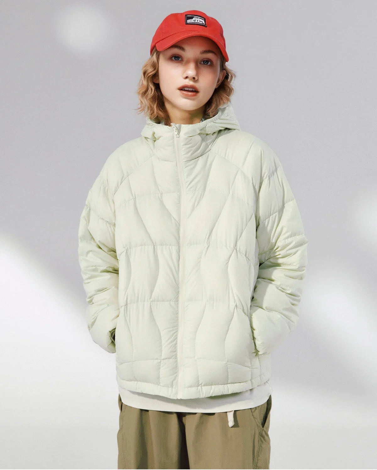 Ultra-Light Hooded Down Jacket | LCDEGO Streetwear