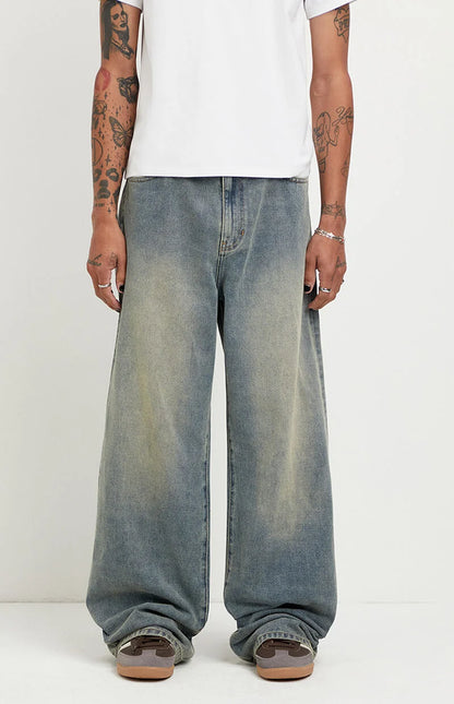Blake Extreme Baggy Jeans Medium Blue Light Wash