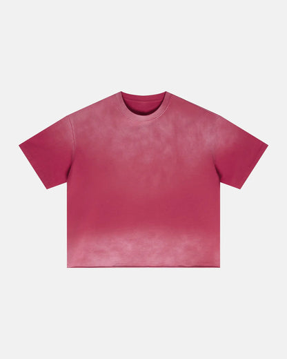 Snow Washed Heavyweight Boxy T-Shirt | LCDEGO Streetwear