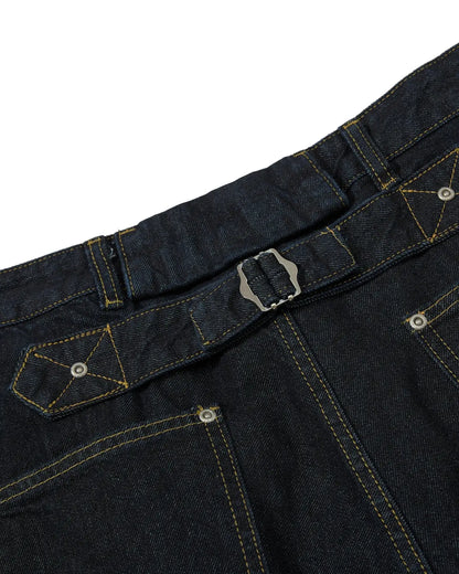 Deconstructed Wide leg Longline Jorts | LCDEGO Streetwear