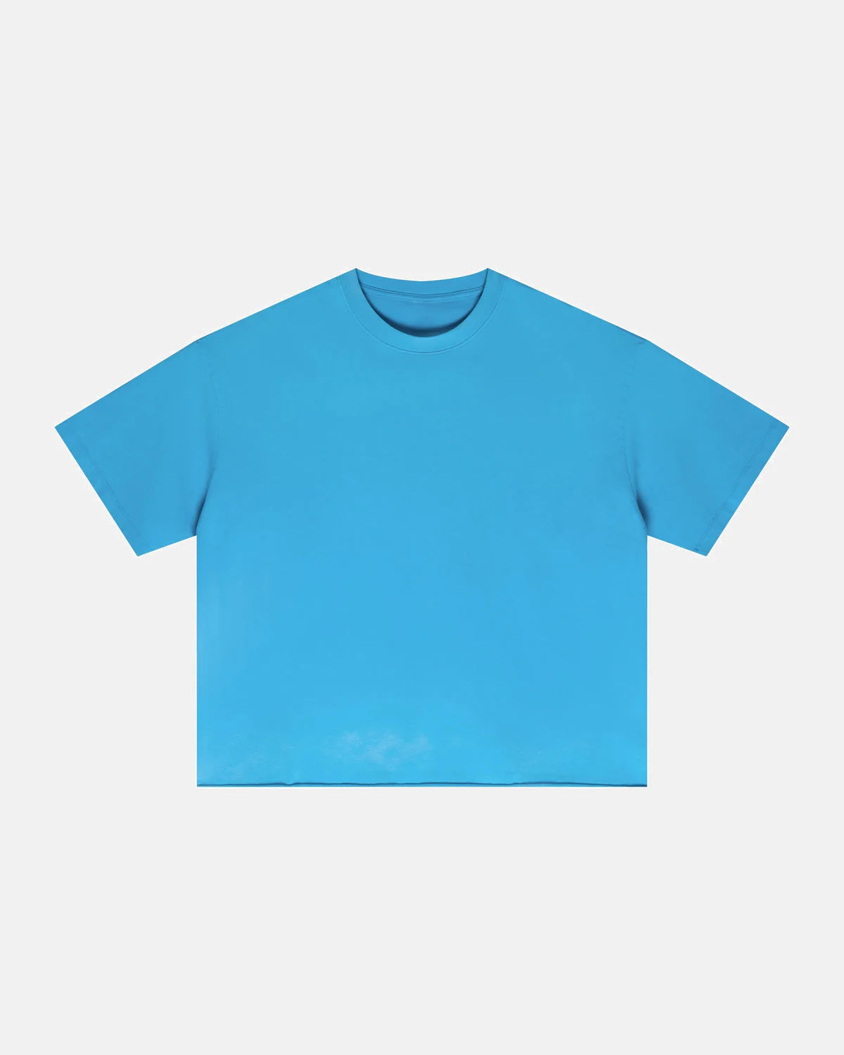 Monkey Washed Boxy Cropped T-Shirt | LCDEGO Streetwear