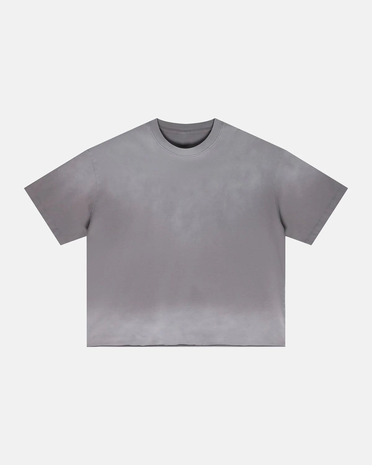Monkey Washed Boxy Cropped T-Shirt | LCDEGO Streetwear