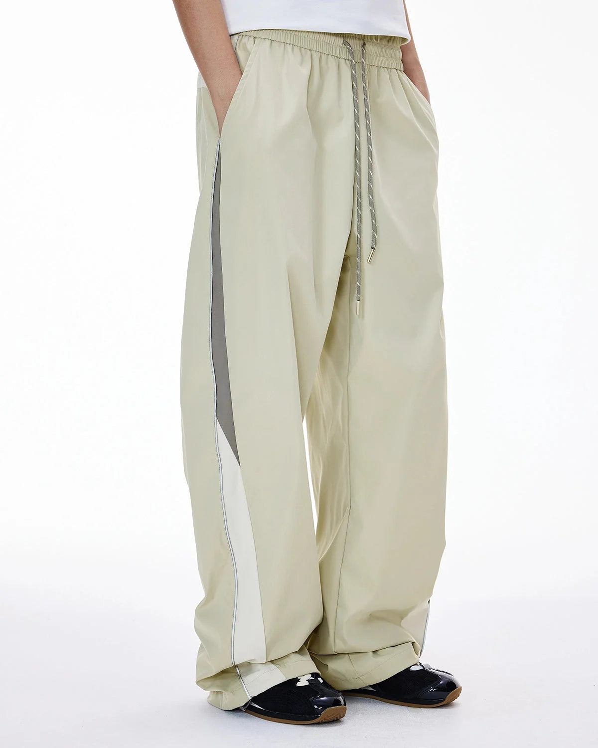 Reflective Windbreaker Track Pants | LCDEGO Streetwear