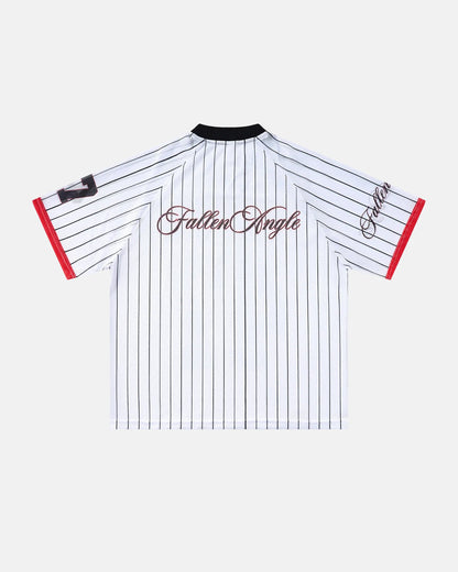 Pinstripe Number Mesh Jersey | LCDEGO Streetwear