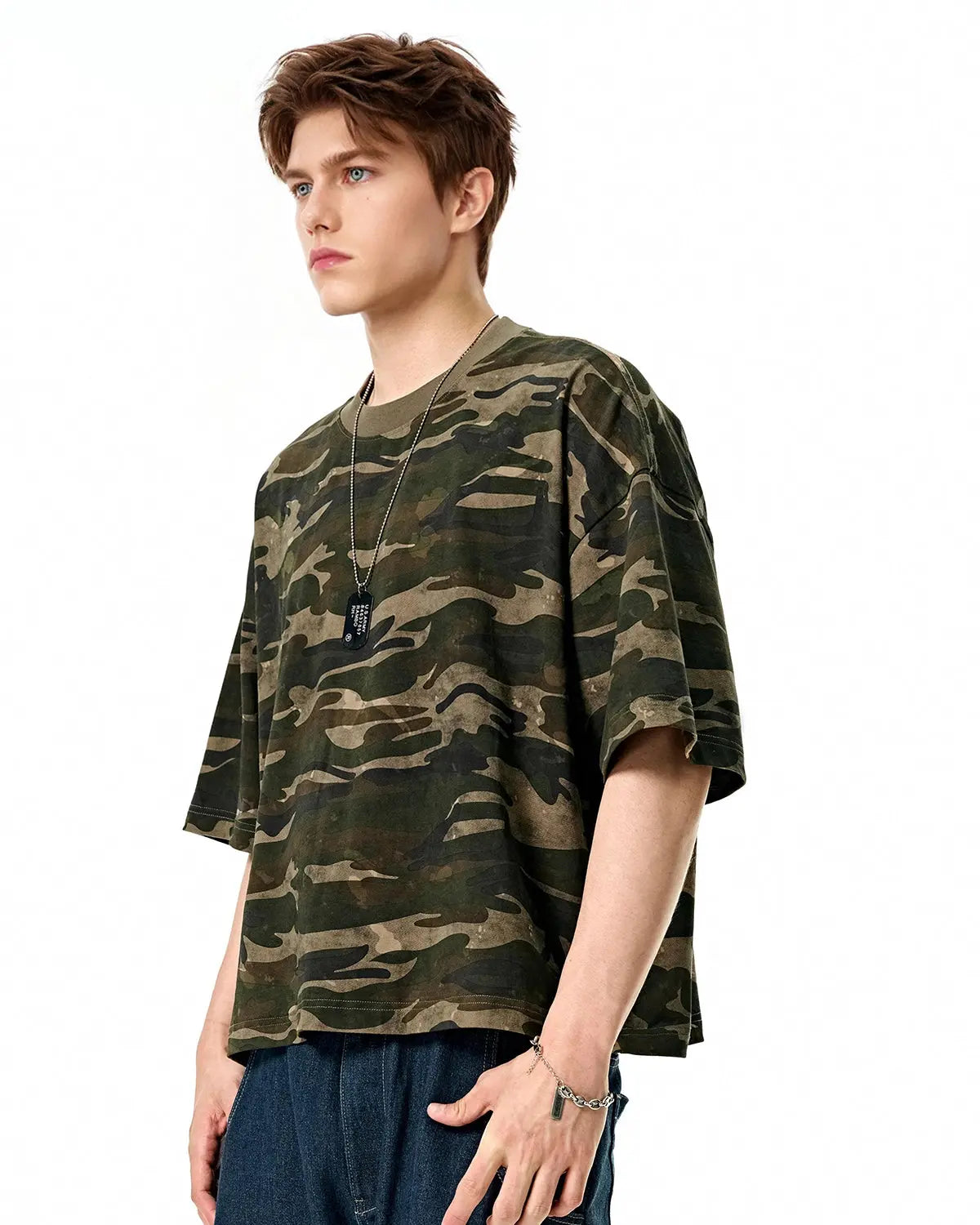 Boxy Camo Tees | LCDEGO Streetwear