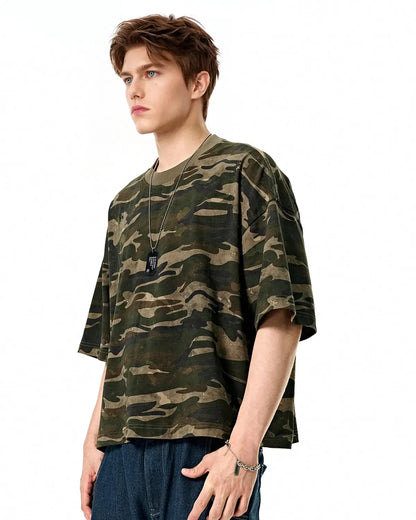 Boxy Camo Tees | LCDEGO Streetwear