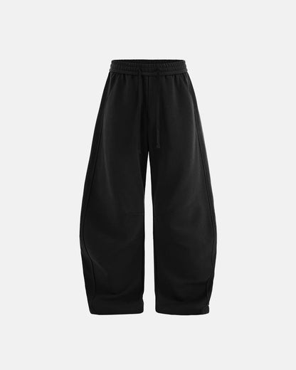 Grey French Terry Barrel Sweatpant | LCDEGO Streetwear