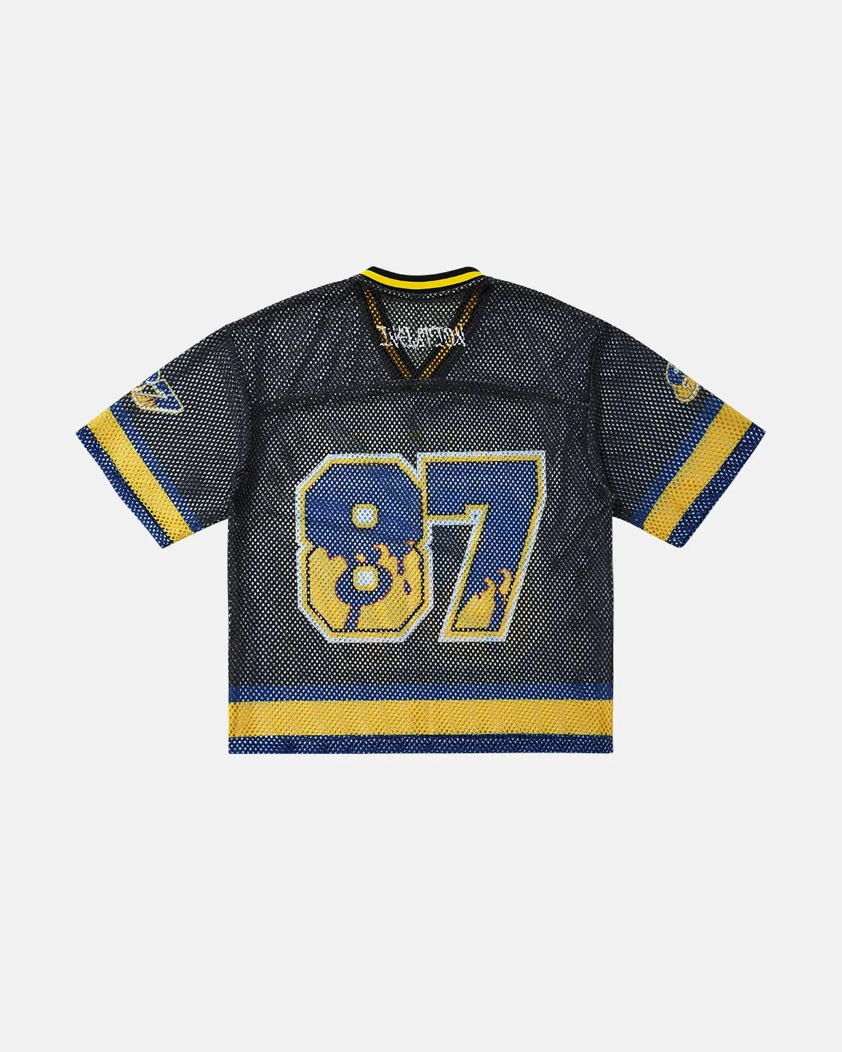 87 Jersey Mesh Print Tee | LCDEGO Streetwear