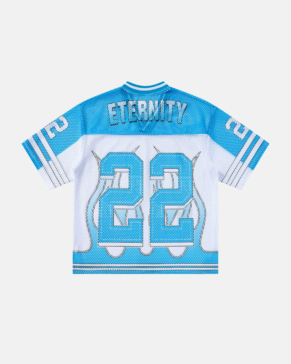 "22" Mesh Football Jersey Tee  | LCDEGO Streetwear