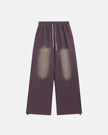 Monkey Washed Straight-leg Sweatpant | LCDEGO Streetwear