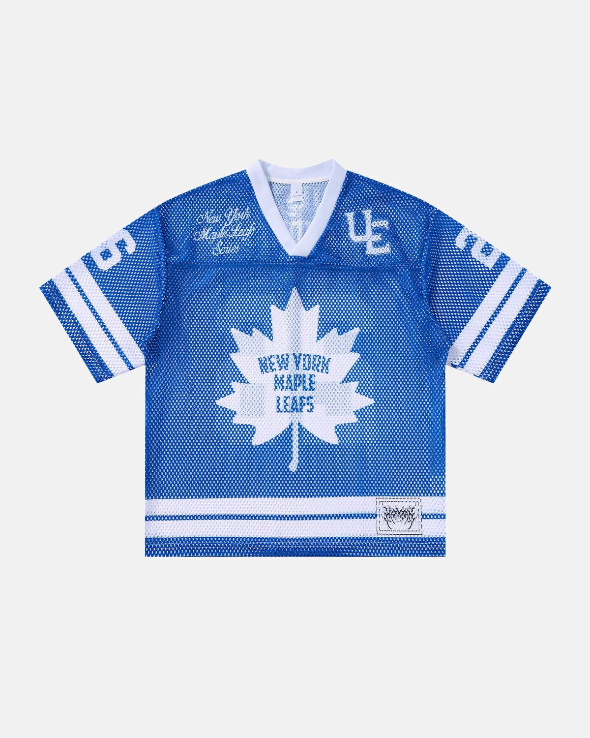 V-neck Mesh Jersey Tees | LCDEGO Streetwear