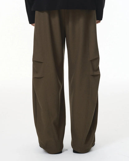 Cotton Linen Wide-leg Pants | LCDEGO Streetwear