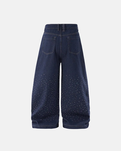 Colorful Rhinestones Ballon?jeans | LCDEGO Streetwear