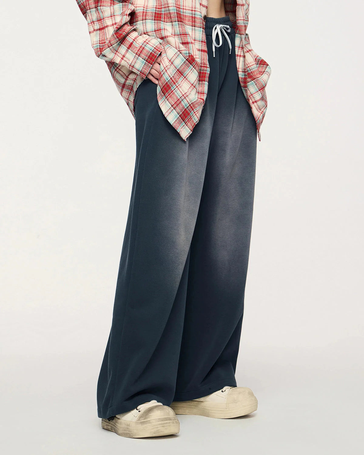 Monkey Washed Straight-leg Sweatpant | LCDEGO Streetwear