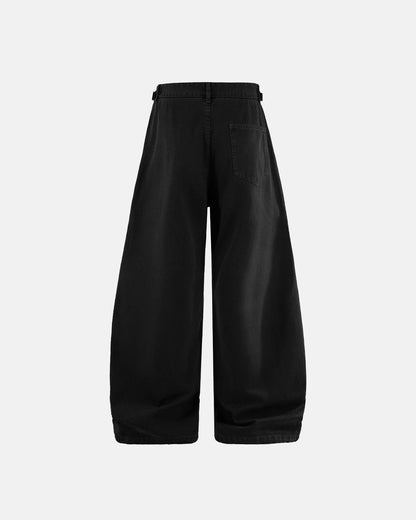 Multi Pockets Garment Washed Cargo Pants | LCDEGO Streetwear