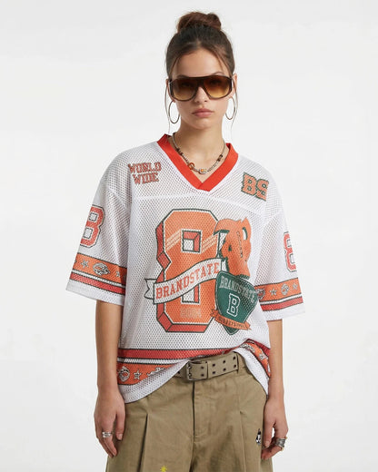 Vintage Oversized Mesh Jersey | LCDEGO Streetwear