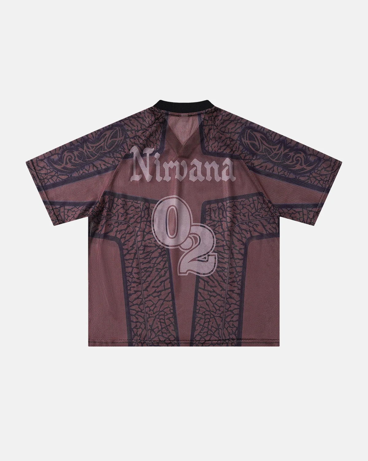 Tribal Pattern Mesh Jersey | LCDEGO Streetwear