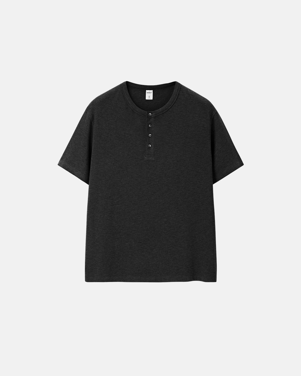 Blank Henley Neck Casual T-Shirt | LCDEGO Streetwear
