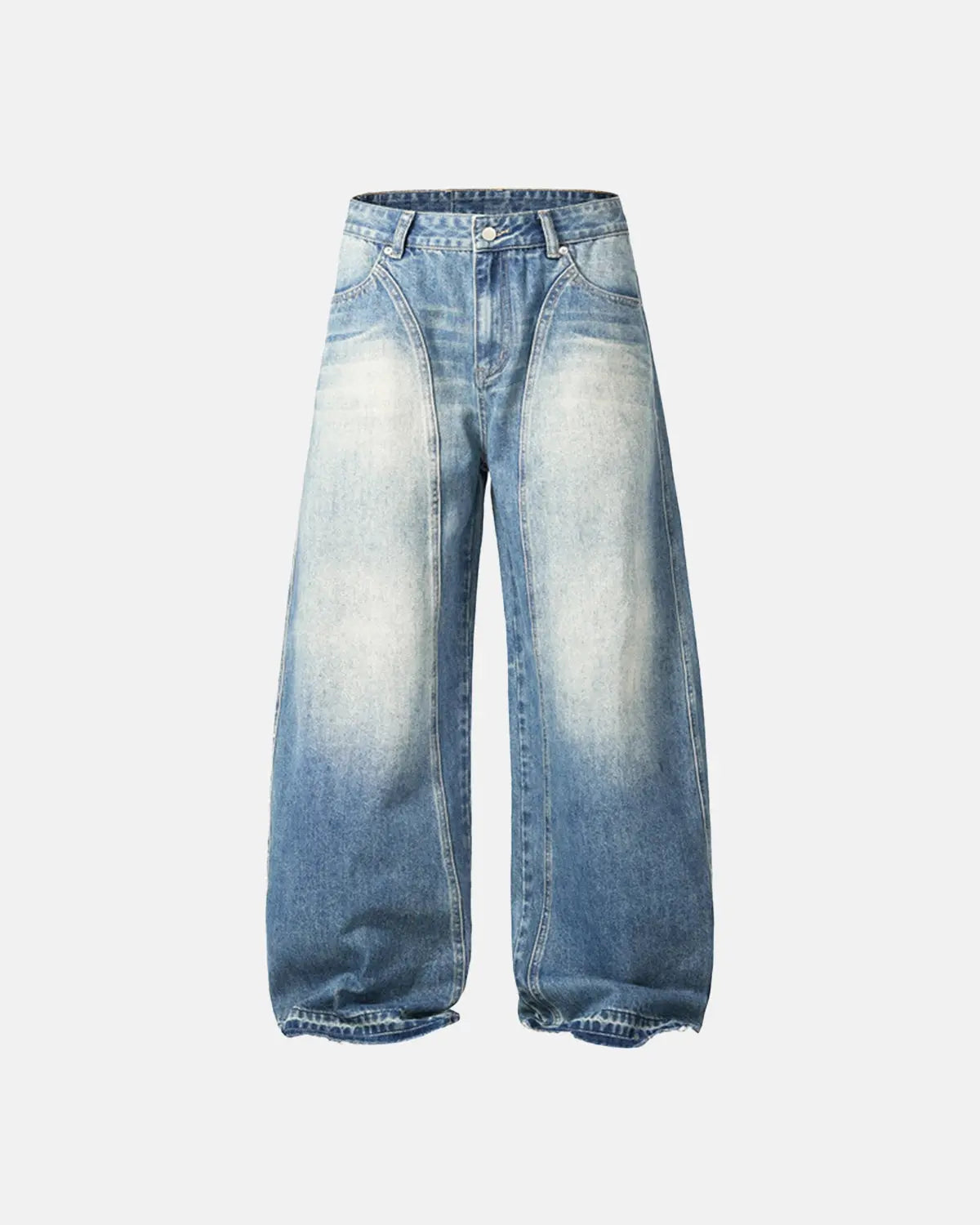 Washed Baggy Jeans | LCDEGO Streetwear