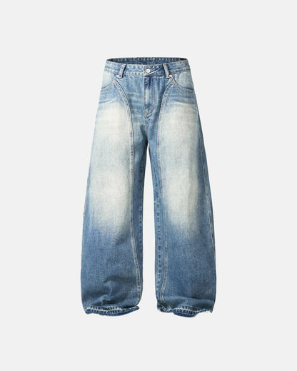 Washed Baggy Jeans | LCDEGO Streetwear