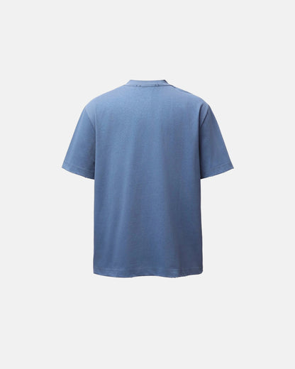 Distressed Washed Mock Neck T Shirt | LCDEGO Streetwear