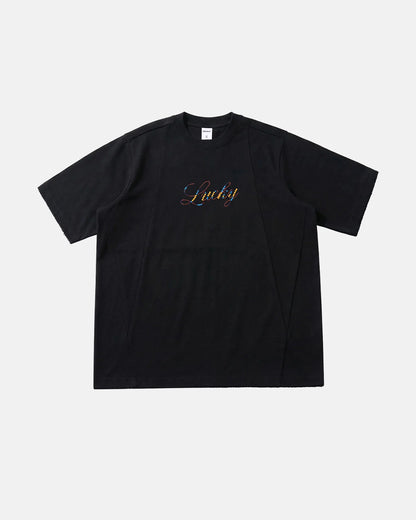 Rhinestone Lucky Graphic Oversized Tees | LCDEGO Streetwear