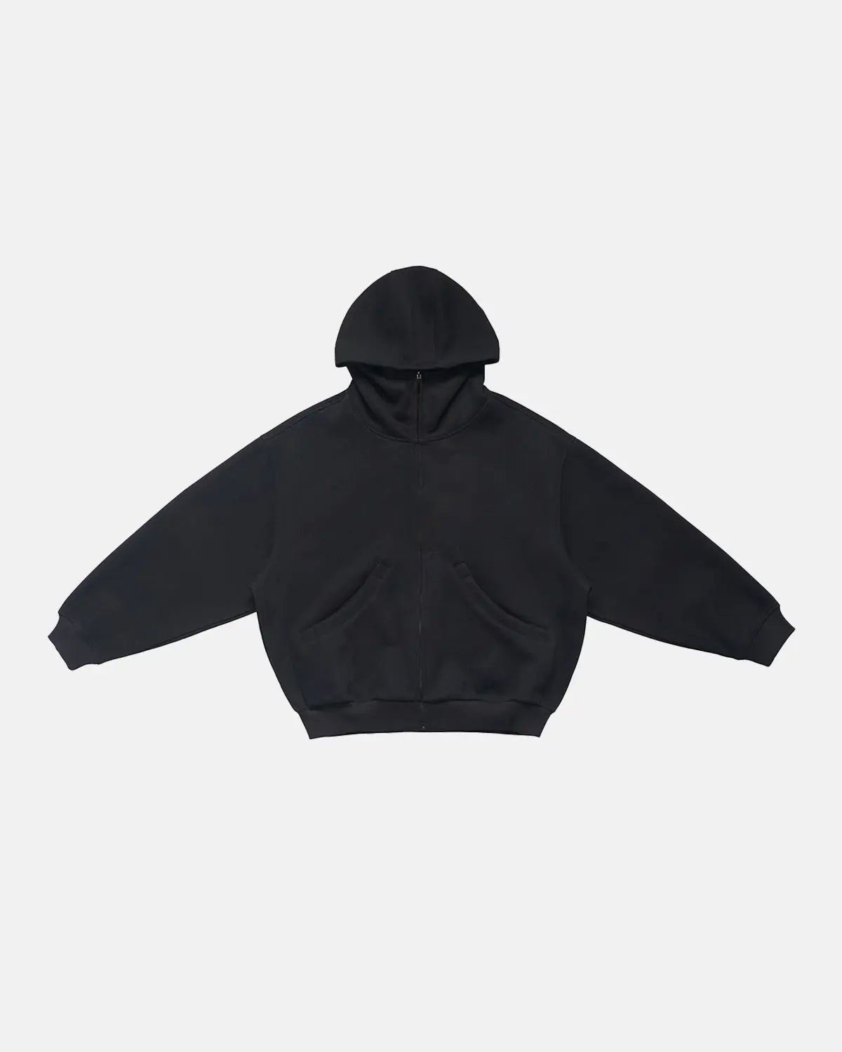 Heavyweight Boxy Zip Up Hoodies | LCDEGO Streetwear