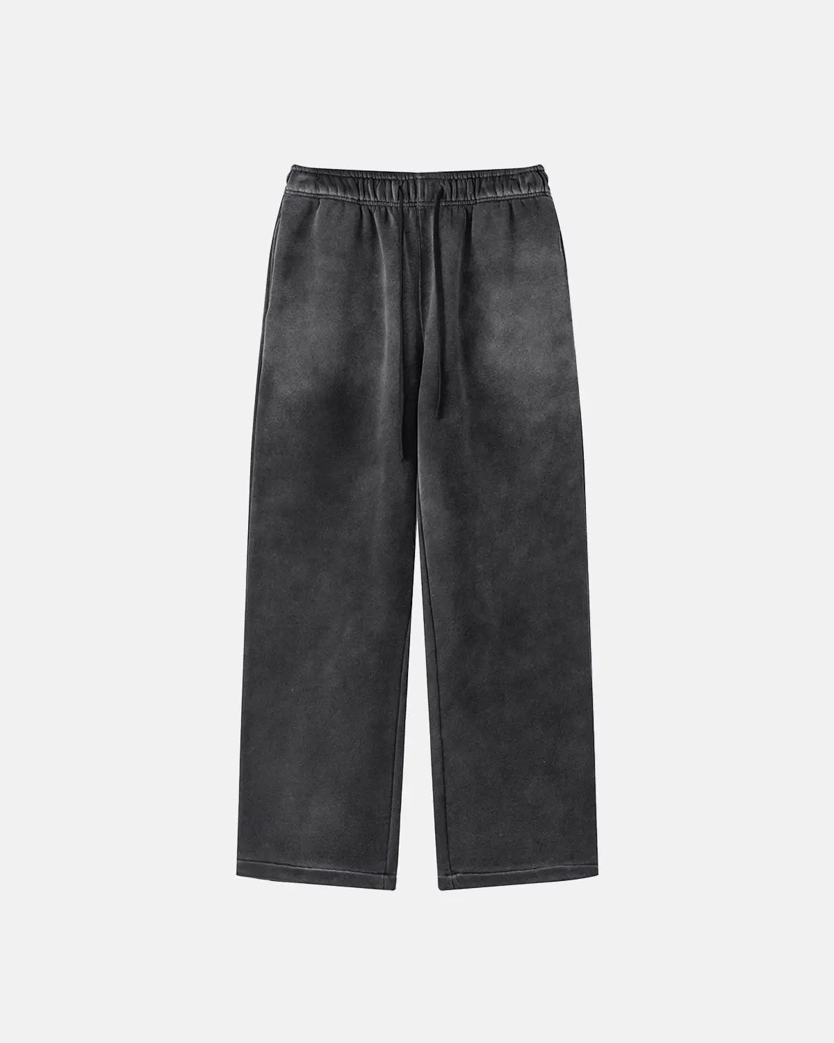 Straight-Leg Acid Wash Sweatpants | LCDEGO Streetwear