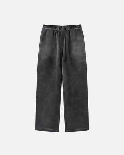 Straight-Leg Acid Wash Sweatpants | LCDEGO Streetwear