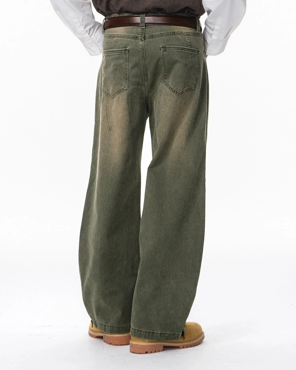 Retro Acid Wash Baggy Cargo Pants | LCDEGO Streetwear