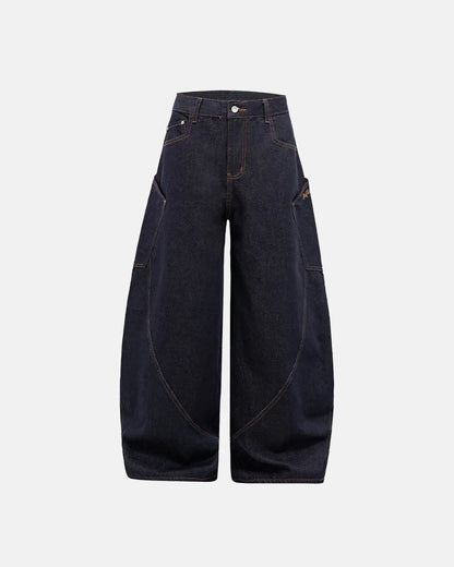 LCDEGO Super Raw Barrel Jeans | LCDEGO Streetwear