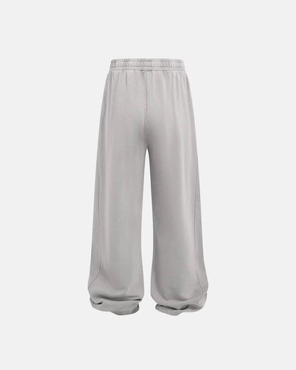 Acid Wash Stitching Straight Leg Sweatpant | LCDEGO Streetwear