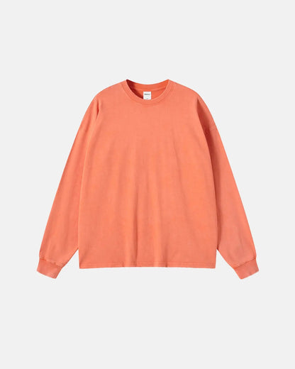 Acid Wash Batik Long Sleeve T-shirts | LCDEGO Streetwear