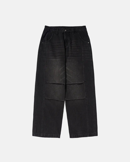 LCDEGO Faded Dirty Baggy Cargo Jeans