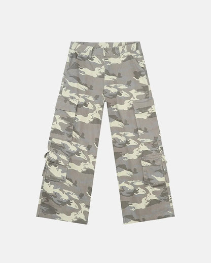 Vintage Camo Cargo Pants | LCDEGO Streetwear