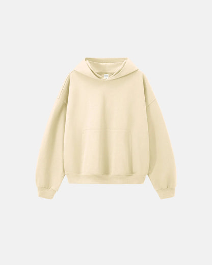 Blank Boxy Fit French Terry Hoodies | LCDEGO Streetwear