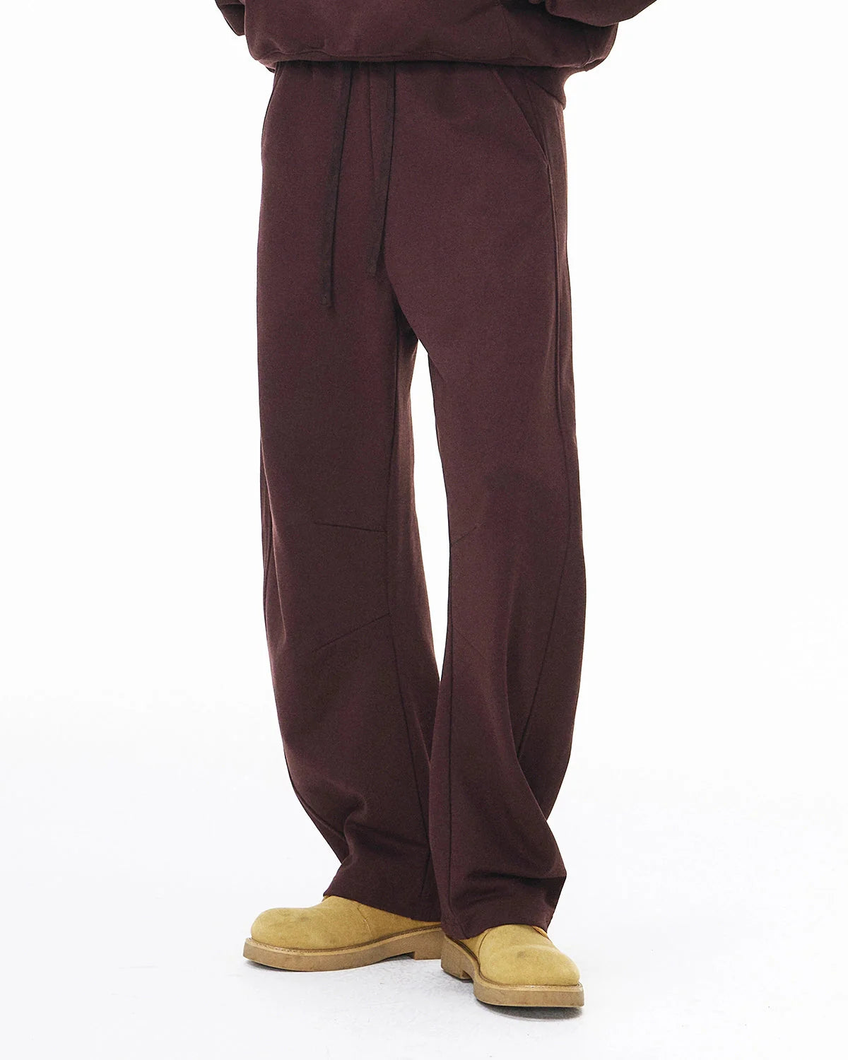 Grey French Terry Barrel Sweatpant | LCDEGO Streetwear
