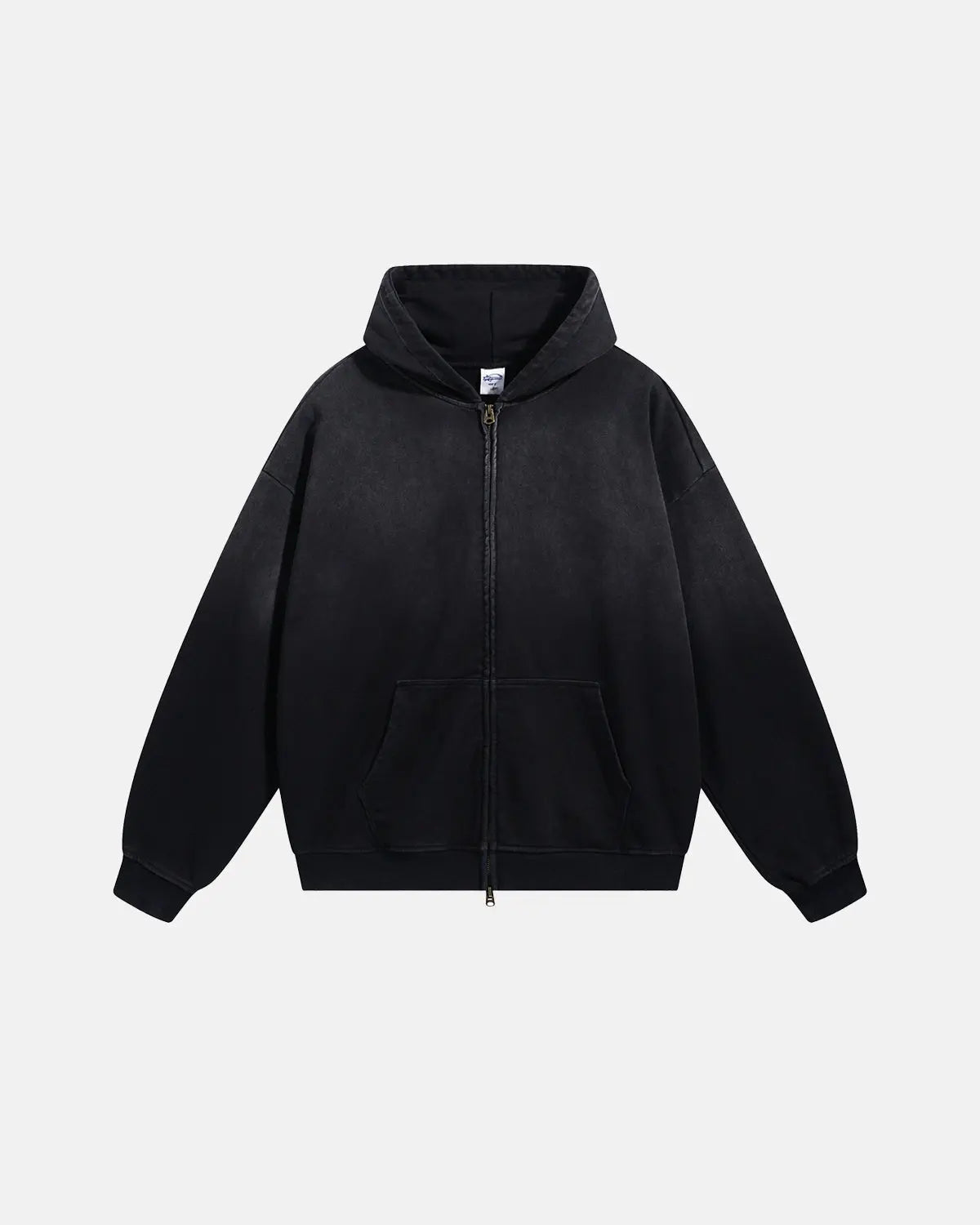 LCDEGO Monkey Wash French Terry Zip Up Hoodies