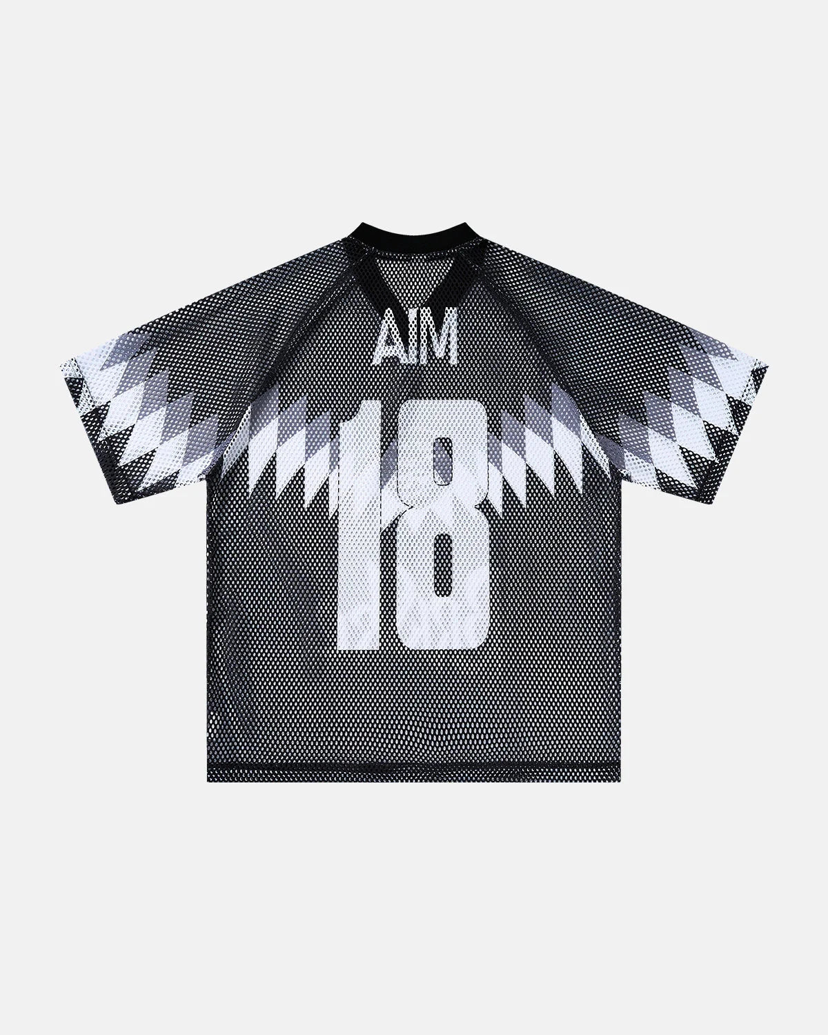 Graphic Mesh Oversized Jersey | LCDEGO Streetwear