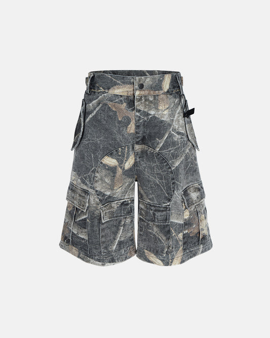 Realtree Camo Cargo Denim Shorts | LCDEGO Streetwear