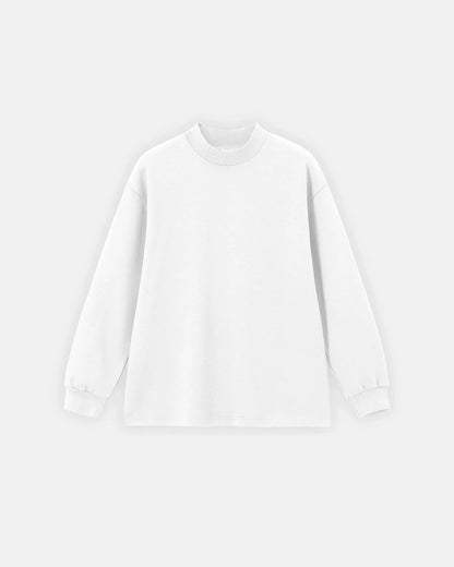 Soft Touch Mock Neck Sweatshirts | LCDEGO Streetwear