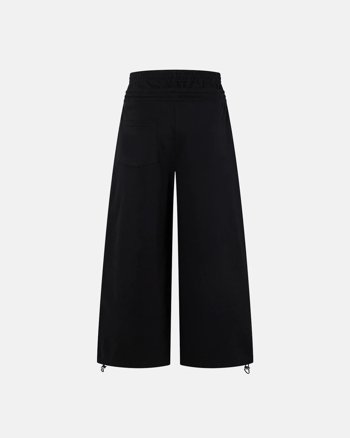 Layered Waist Baggy Wide Leg Sweatpants | LCDEGO Streetwear
